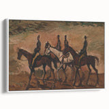 Expressionism Wall Art - Horse Patrol by Cyprián Majerník