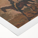 Expressionism Wall Art - Horse Patrol by Cyprián Majerník