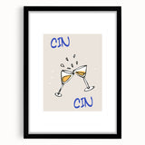 Extra large abstract art print with vibrant multicolored textured patterns, framed in black, suitable for living room decor.