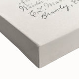 Large art of a close-up black and white fruit still life on stretched canvas, suitable for bedroom wall decor.