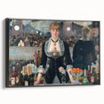 Impressionist Wall Art - A Bar at the Folies-Bergère by Manet Print