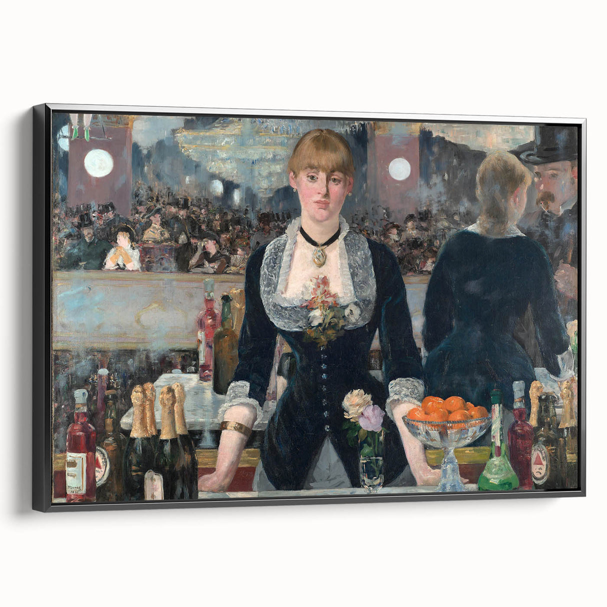 Impressionist Wall Art - A Bar at the Folies-Bergère by Manet Print