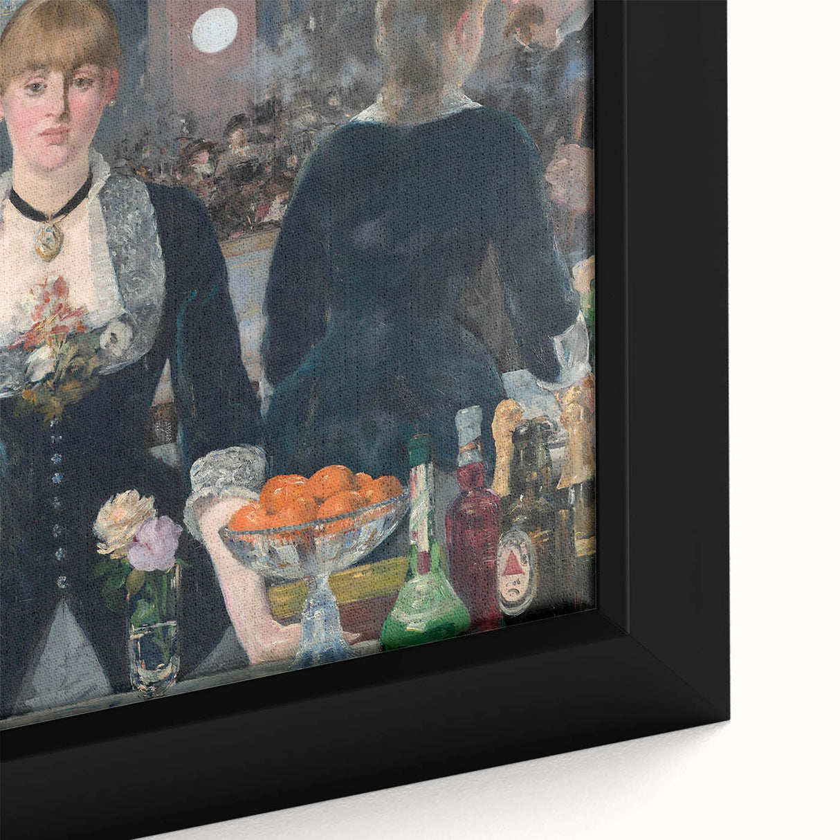 Impressionist Wall Art - A Bar at the Folies-Bergère by Manet Print
