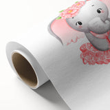 Dancing Ballerina Elephant Print - Children's Wall Decor