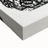 Modern Wall Art - Black & White Mountain Landscape - Contemporary Print