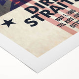 Dire Straits 1985 Concert Poster - Vintage Music Wall Art