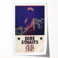 Dire Straits 1985 Concert Poster - Vintage Music Wall Art