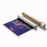 Dire Straits 1985 Concert Poster - Vintage Music Wall Art