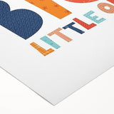 Boys Bedroom Art - Dream Big Rocket Nursery Wall Art Prints