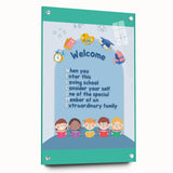 Classroom Educational Posters - Welcome to School Print
