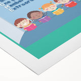 Classroom Educational Posters - Welcome to School Print