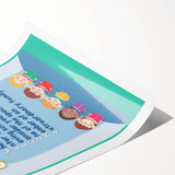 Classroom Educational Posters - Welcome to School Print