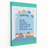 Classroom Educational Posters - Welcome to School Print