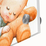 Sleeping Baby Nursery Wall Art - Kids Room Prints & Baby Decor