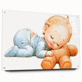 Sleeping Baby Nursery Wall Art - Kids Room Prints & Baby Decor