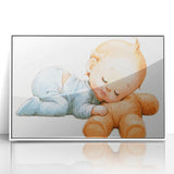 Sleeping Baby Nursery Wall Art - Kids Room Prints & Baby Decor