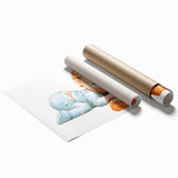 Sleeping Baby Nursery Wall Art - Kids Room Prints & Baby Decor