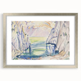 Modern Cove Art - Contemporary Abstract Seascape Wall Decor