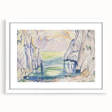Modern Cove Art - Contemporary Abstract Seascape Wall Decor