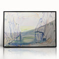 Modern Cove Art - Contemporary Abstract Seascape Wall Decor