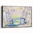 Modern Cove Art - Contemporary Abstract Seascape Wall Decor