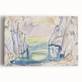 Modern Cove Art - Contemporary Abstract Seascape Wall Decor