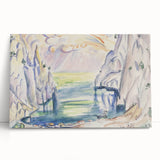 Modern Cove Art - Contemporary Abstract Seascape Wall Decor