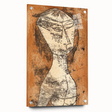 Modern Wall Art - Abstract Inner Light Portrait in Contemporary Style