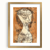 Modern Wall Art - Abstract Inner Light Portrait in Contemporary Style