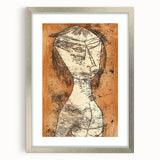 Modern Wall Art - Abstract Inner Light Portrait in Contemporary Style