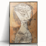 Modern Wall Art - Abstract Inner Light Portrait in Contemporary Style