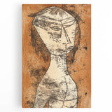 Modern Wall Art - Abstract Inner Light Portrait in Contemporary Style