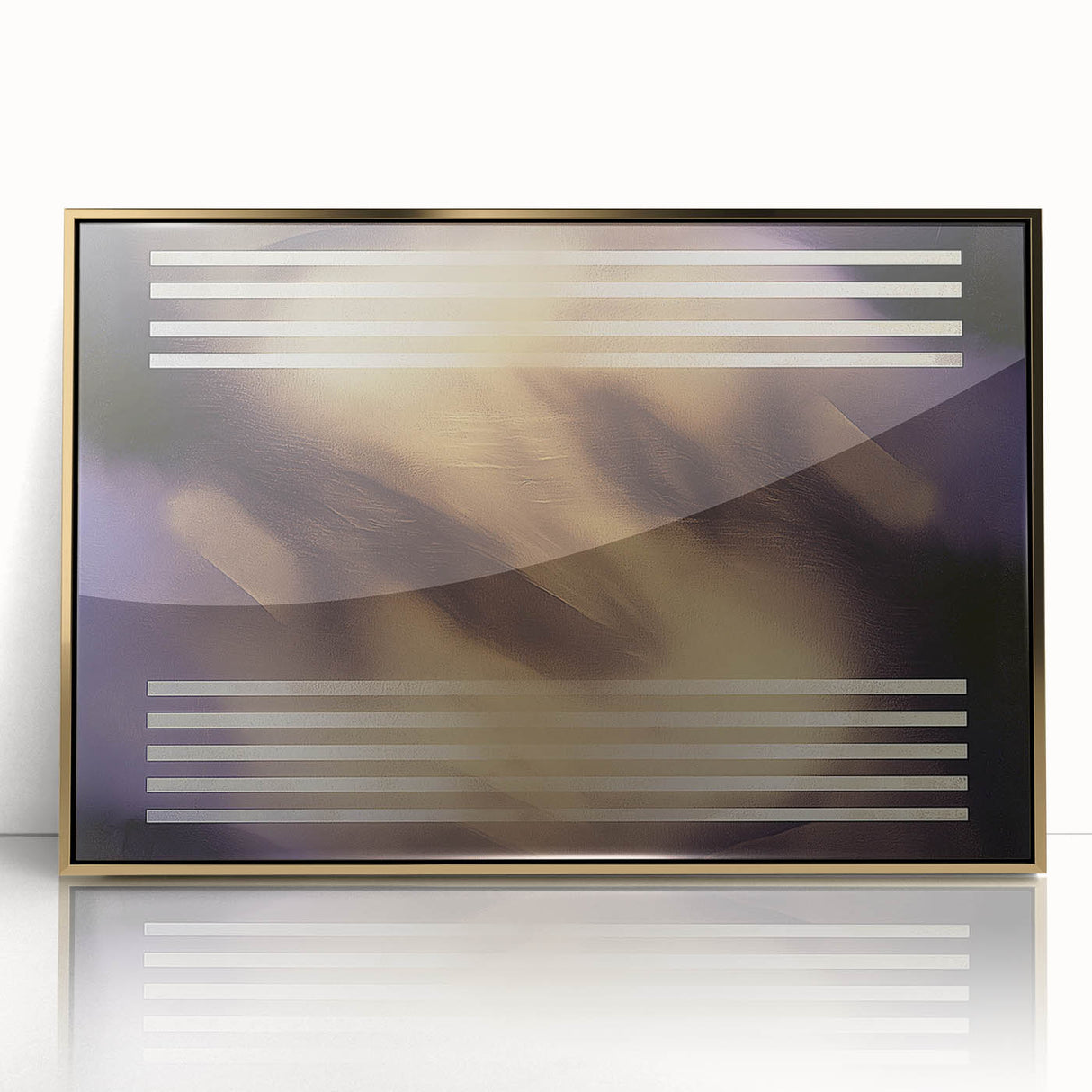 Modern Abstract Minimalist Living Room Wall Art - Canvas Prints