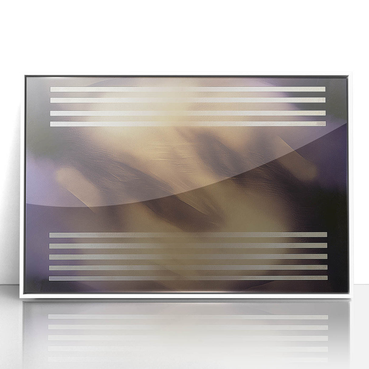 Modern Abstract Minimalist Living Room Wall Art - Canvas Prints