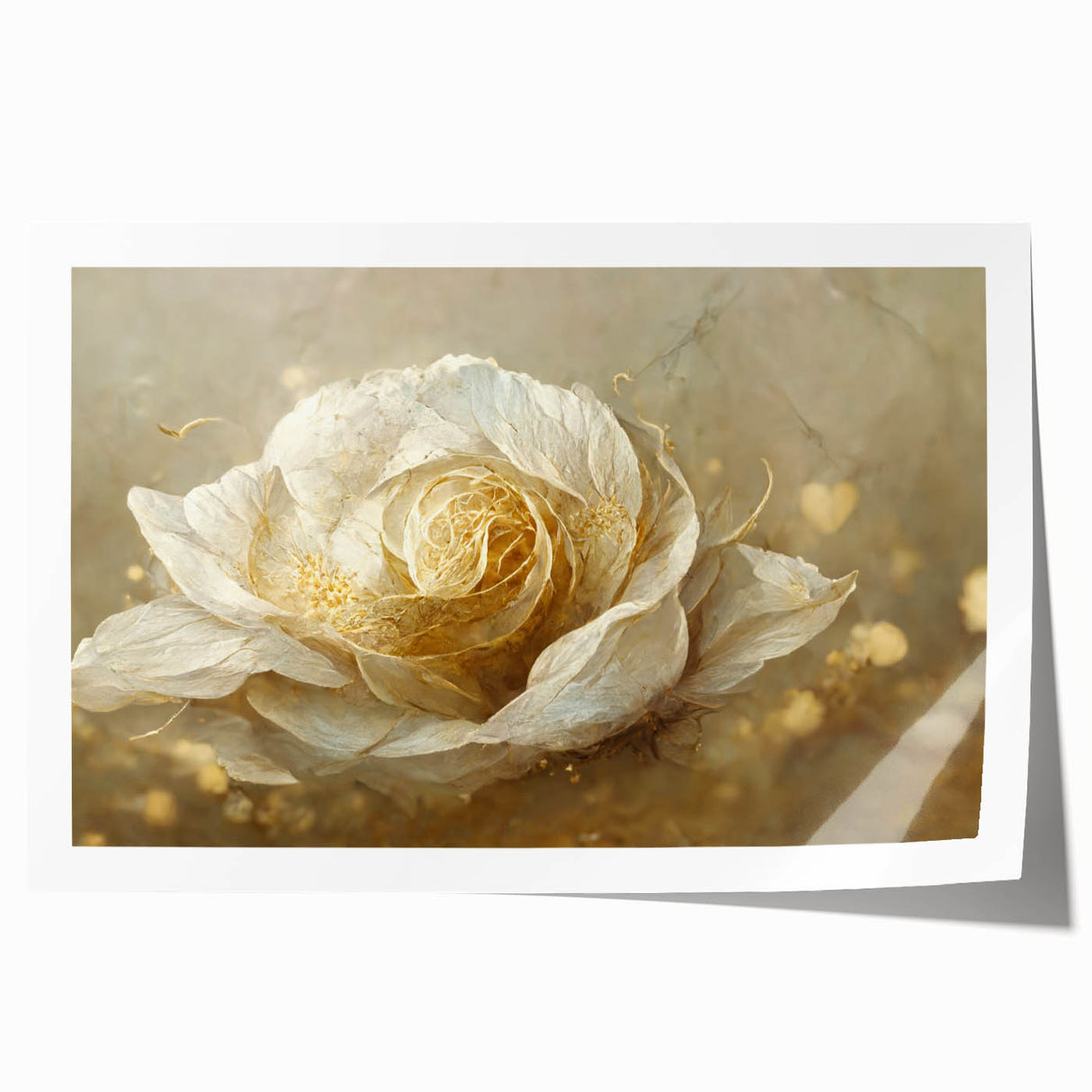 Abstract floral wall art print showcasing vibrant colors and intricate patterns, perfect for modern home decor. The design features a blend of soft pastels and bold hues, emphasizing a contemporary artistic style ideal for living rooms or creative spaces.