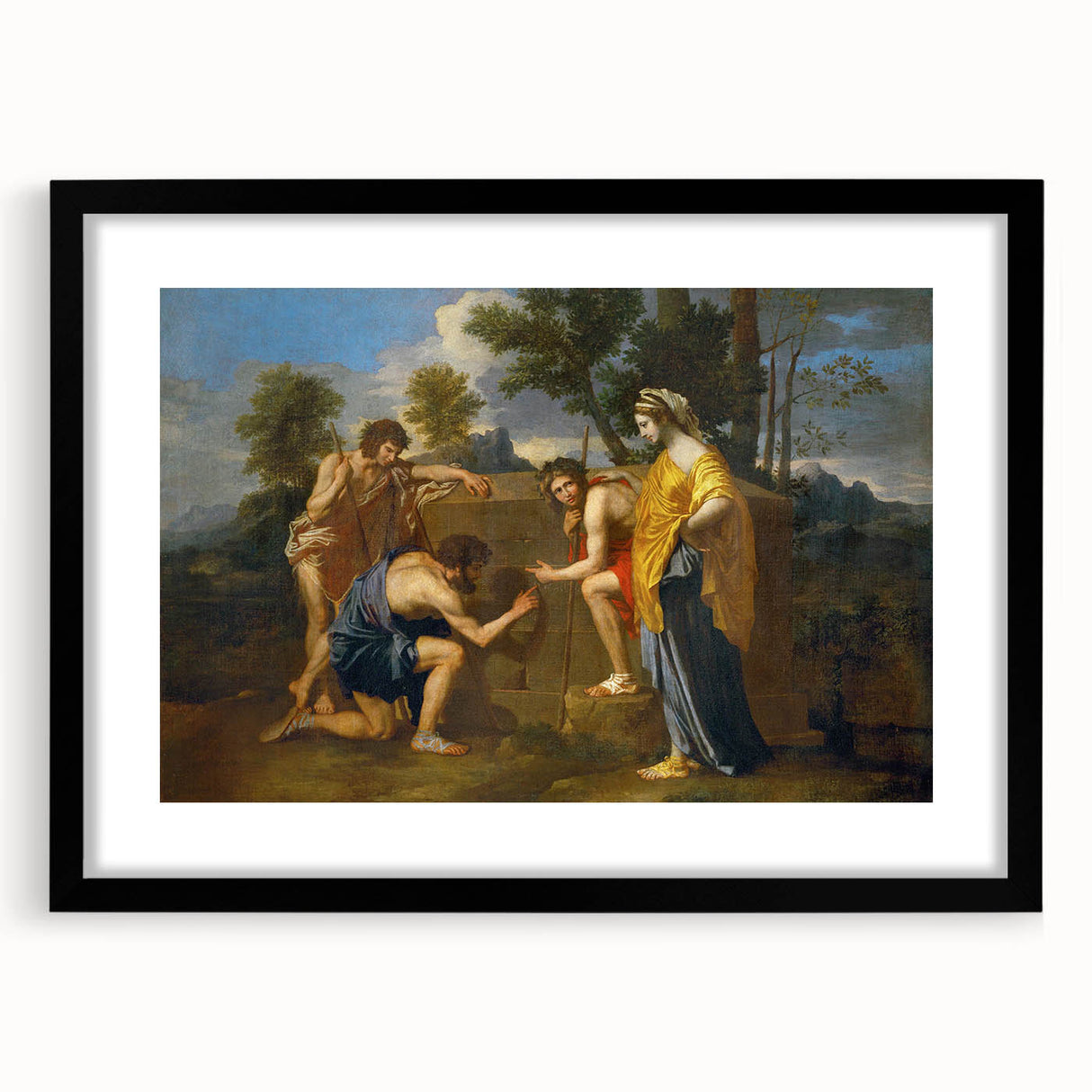 Antique Art Print for Classic Historical Decor