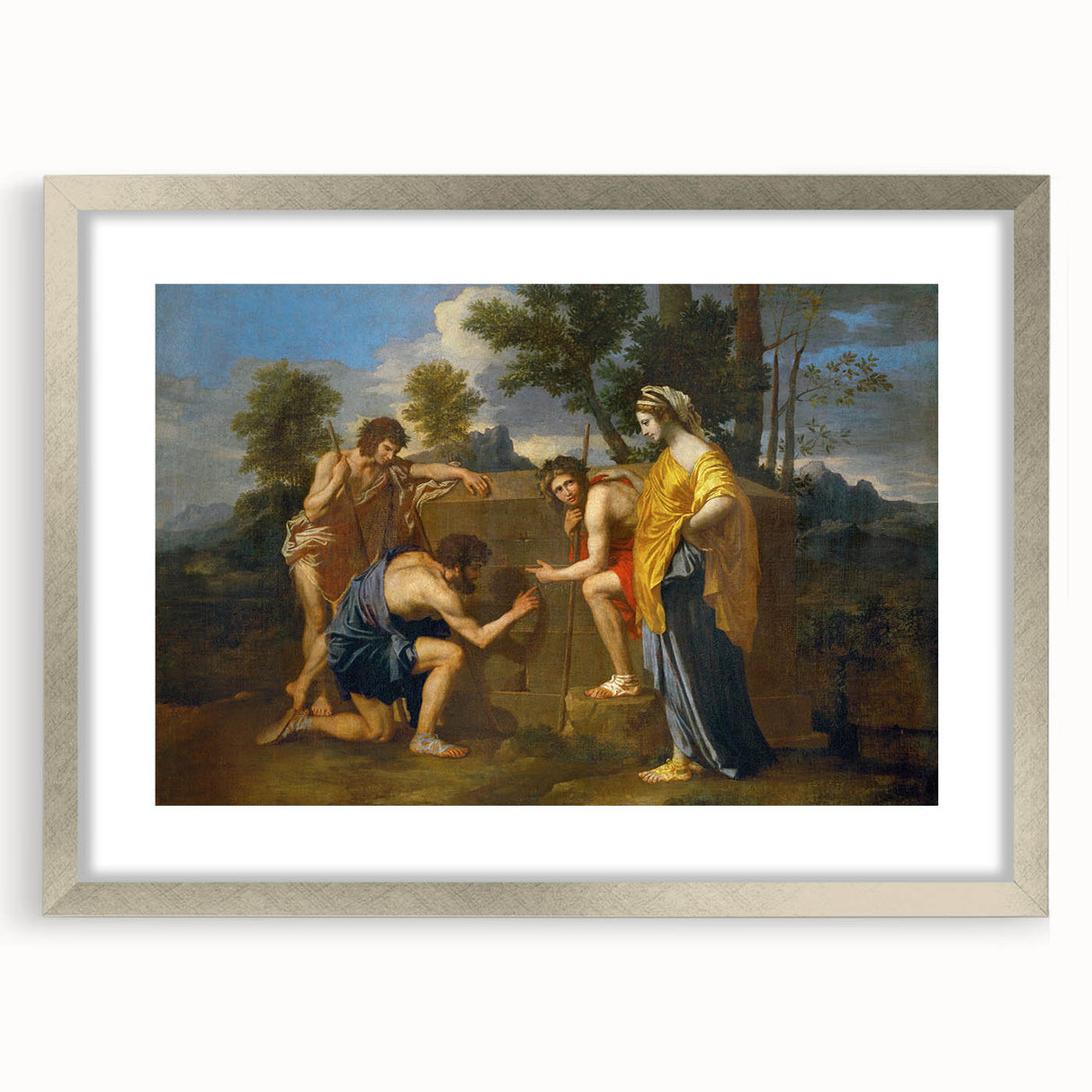 Antique Art Print for Classic Historical Decor