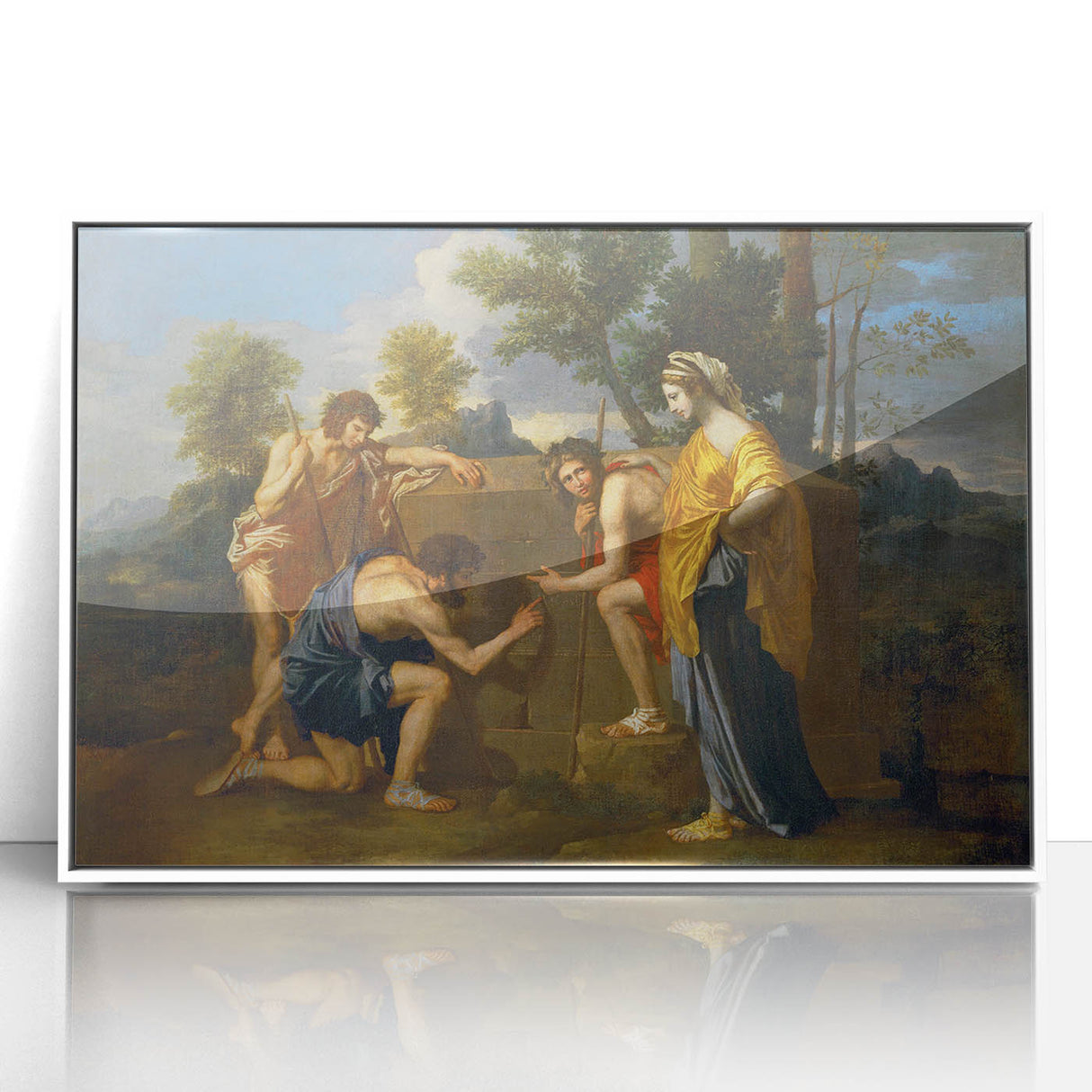 Antique Art Print for Classic Historical Decor