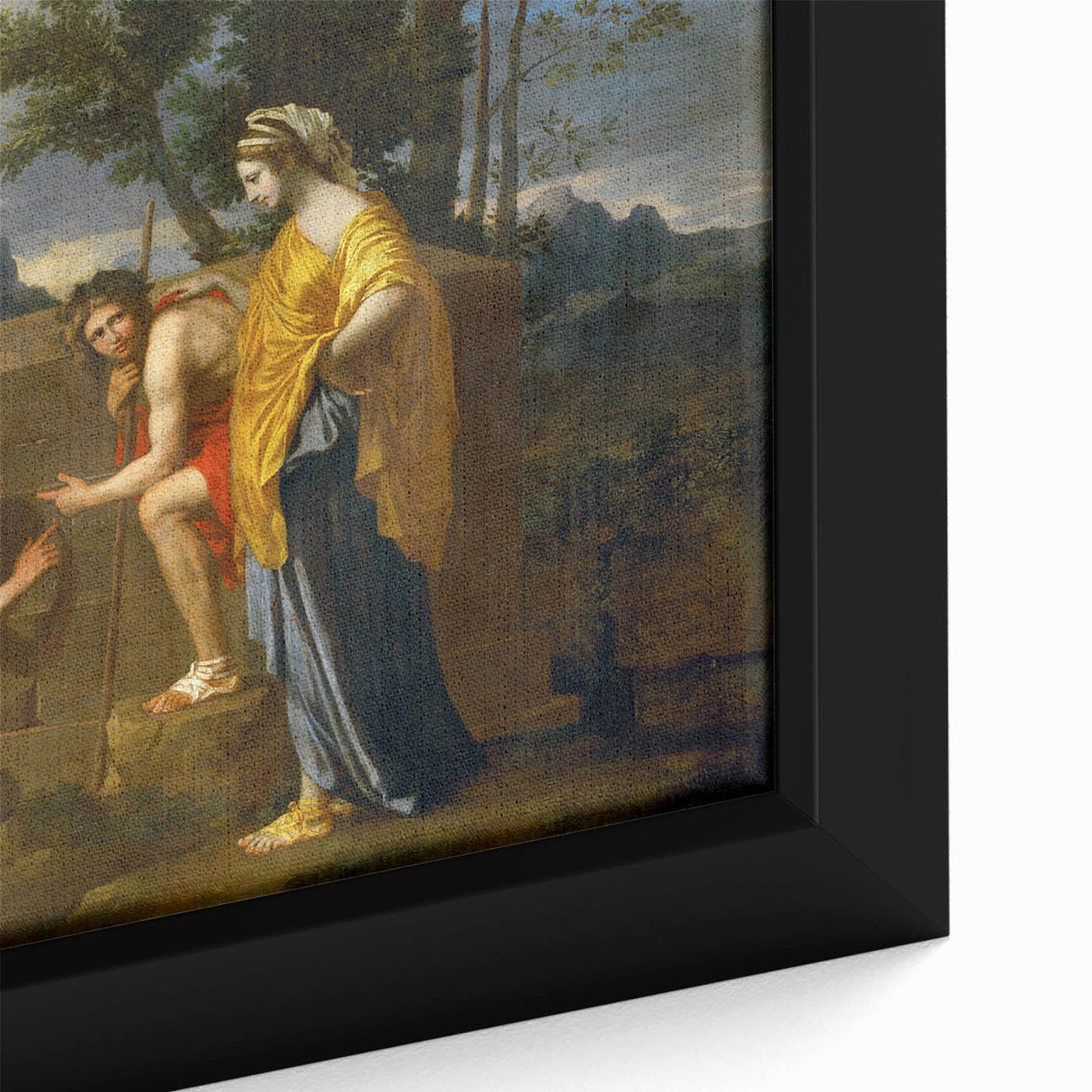 Antique Art Print for Classic Historical Decor