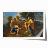 Antique Art Print for Classic Historical Decor