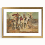 Expressionist Horse Riders Painting | Modern Abstract Expressionism