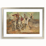 Expressionist Horse Riders Painting | Modern Abstract Expressionism