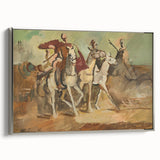 Expressionist Horse Riders Painting | Modern Abstract Expressionism