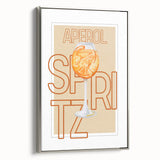 Landscape art painting of colorful hills and trees on a silver-framed canvas, ideal for living room decor.