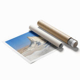 Landscape print showcasing vibrant canyons in rich earthy tones, beautifully rolled for easy display. Ideal for home décor enthusiasts seeking nature-inspired art.