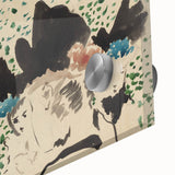 Four Ladies with Fancy Hats Wall Art - Unique Modern Decor for Art Lovers