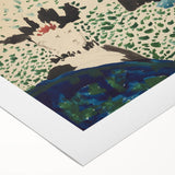 Four Ladies with Fancy Hats Wall Art - Unique Modern Decor for Art Lovers