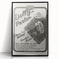 Dolly Parton Concert Poster - Vintage 1980s Music Art