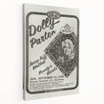 Dolly Parton Concert Poster - Vintage 1980s Music Art