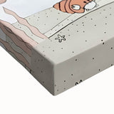 Nursery Wall Art - Peaceful Whale Kids Wall Art Prints for Boys